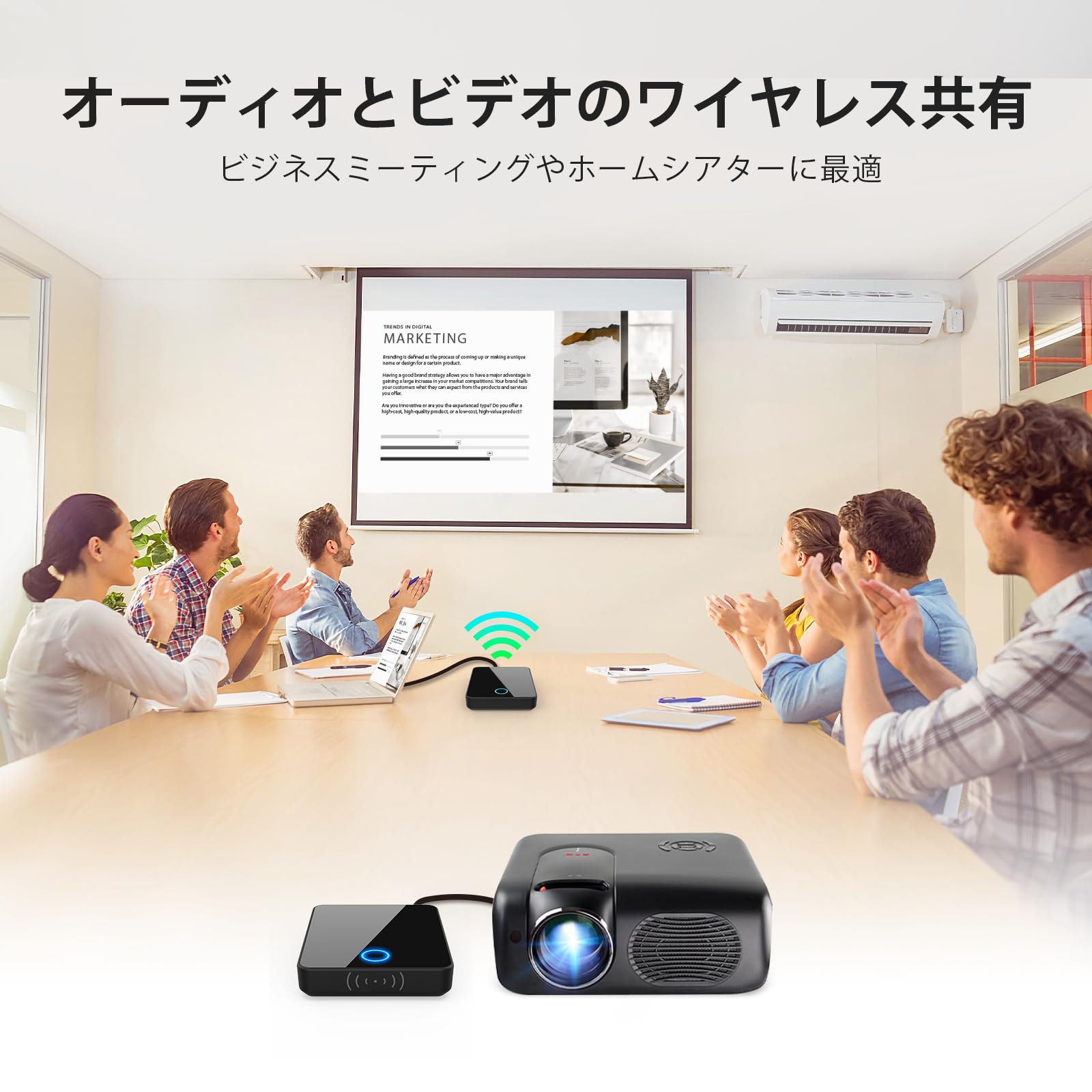 Amazon | 【日本技適認証取得】ワイヤレスHDMI送信機と受信機、BEQOOL